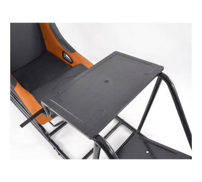 Siège de jeu FK Simulateur de course de siège de jeu eGaming Seats Estoril noir / orange