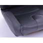 Sièges sport FK Sièges auto demi-coque en cuir synthétique Brême aspect carbone noir