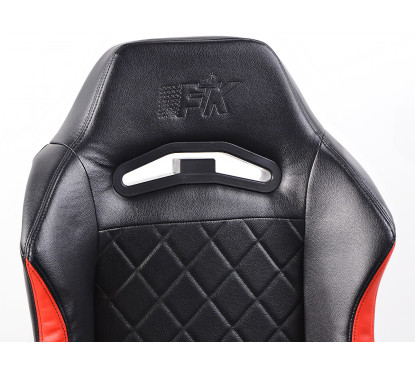 Chaise de jeu FK eGame Seats Siège de jeu eSports London noir / rouge