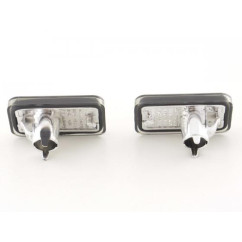 Kit de clignotants latéraux VW Golf 2, noir 