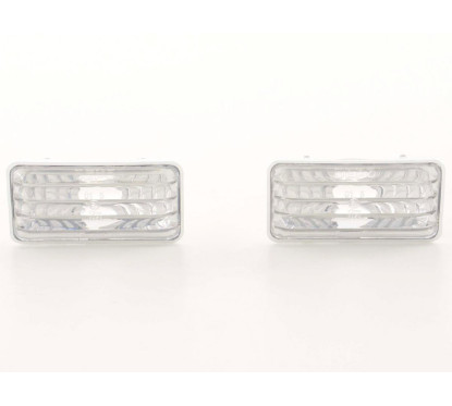 Jeu de clignotants latéraux VW Golf 3, chrome 