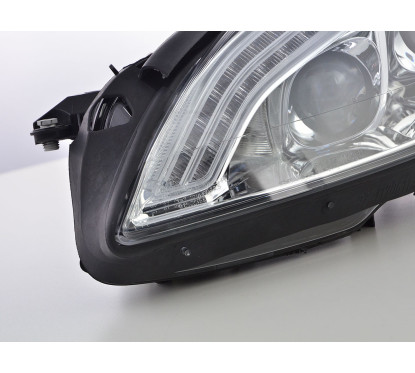 Phare Daylight LED DRL look Mercedes-Benz Classe S (221) 05-09 chrome