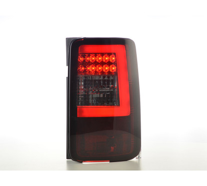 Kit feux arrières LED Lightbar VW Caddy (2K) 03-15 rouge / fumée 