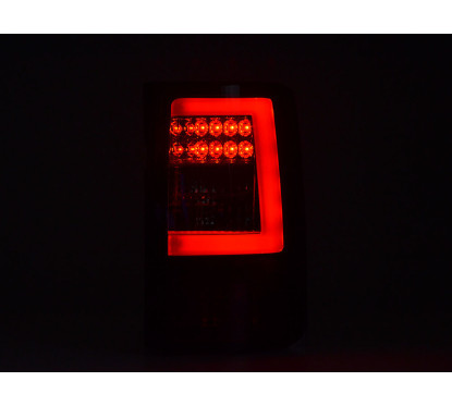 Kit feux arrières LED Lightbar VW Caddy (2K) 03-15 rouge / fumée