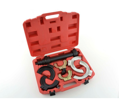 Kit tendeur de ressort pour jambes de force McPherson plaques de serrage interchangeables 
