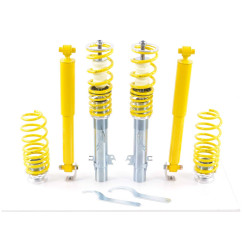 Kit combinés filetés FK pour Peugeot 207 2006-2012 avec jambe de force 47mm 