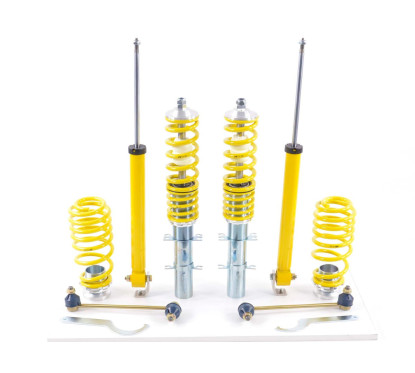 Kit combinés filetés FK suspension sport Seat Leon 1M 1999-2006 Tringlerie stabilisatrice sur jambe de force 