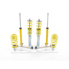 Kit combinés filetés FK VW Golf 6 1K de 2008 avec jambe de force 55mm 