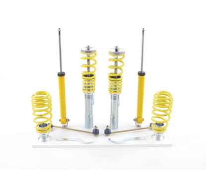Kit combinés filetés FK VW Golf 6 1K de 2008 avec jambe de force 55mm 