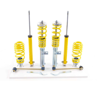Kit combinés filetés inox FK Audi A3 8P / 8PA quattro 2003-2012 avec jambe de force 50mm 