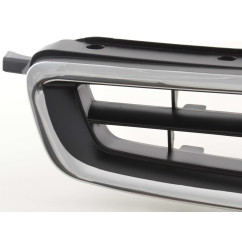 Grille de sport calandre avant Honda Civic 3- / 4 portes. 95-96 noir / chrome 