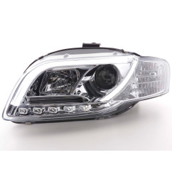 Phare Daylight LED DRL look Audi A4 type 8E 04-08 chrome 