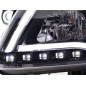 Phare Daylight LED DRL look Audi A6 type 4F 04-08 noir