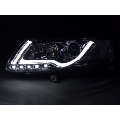Phare Daylight LED feux de jour Audi A6 type 4F 04-08 chrome 