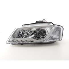 Phare Daylight LED Feux Diurnes Audi A3 8P 08-12 chrome 