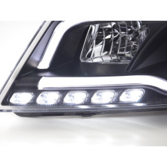 Phare Daylight LED Feux de jour LED Audi A3 8P 08-12 noir 