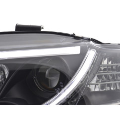 Phare Daylight LED Feux de jour LED Audi A4 B7 8E 04-08 noir 