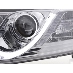 Phare Daylight à LED DRL look Audi A6 type 4F 04-08 chromé pour conduite à droite 
