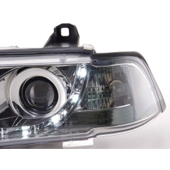Phares Daylight LED Feux de jour LED BMW 3er E36 Coupé, Cabrio 92-99 chrome 