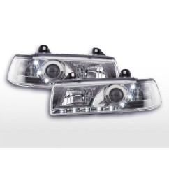 Phares Daylight Feux de jour à LED BMW Série 3 E36 berline 92-98 chrome 