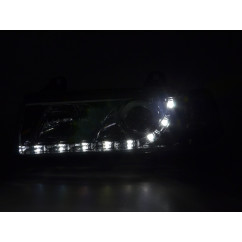 Phares Daylight Feux de jour à LED BMW Série 3 E36 berline 92-98 chrome 
