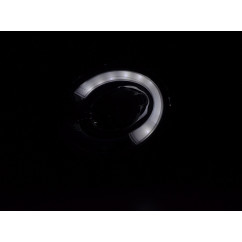 Phares Xenon Daylight LED DRL look Mini One / Cooper 06-10 noir 