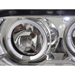 Phare avant BMW X5 E53 98-02 chrome 