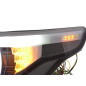 Phare avant Xenon Angel Eyes CCFL BMW Série 5 E60 / E61 05-08 noir pour conduite à droite Phare avant Xenon Angel Eyes CCFL BMW Série 5 E60 / E61 05-08 noir pour conduite à droite