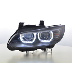 Phares Xenon Daylight LED feux de jour BMW Série 3 E92 / E93 06-10 noir 