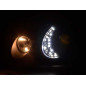 Phare Daylight LED DRL look Mercedes Classe E 211 02-06 noir Phare Daylight LED DRL look Mercedes Classe E 211 02-06 noir