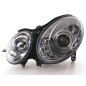 Phare Daylight LED DRL look Mercedes Classe E type W211 02-06 chrome Phare Daylight LED DRL look Mercedes Classe E type W211 02-06 chrome