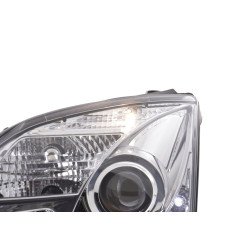 Phare Daylight à LED DRL look Opel Vectra C 02-05 chromé pour conduite à droite 