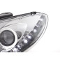 Phare Daylight LED DRL look Peugeot 206 98-07 chrome