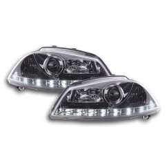 Phares Daylight LED Feux de jour LED Seat Ibiza 3 6L 02-08 chrome 