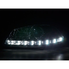 Phares Daylight LED Feux de jour LED Seat Ibiza 3 6L 02-08 chrome 