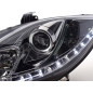 Phare Daylight LED DRL look Seat Leon 1P 09- chromé