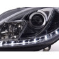 Phare Daylight LED DRL look Seat Leon 1P 09- chromé