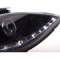Phare Daylight LED DRL look Seat Leon 1P 09- noir