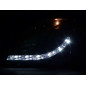 Phare Daylight LED feux de jour Opel Vectra C 2002-2005 noir