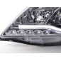 Phare Daylight LED DRL look Suzuki Swift 10-13 chrome