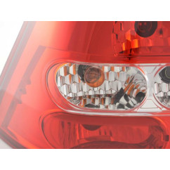 Jeu de feux arrière VW Golf 4 98-02, rouge / clair 