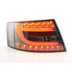 Kit feux arrières à LED Audi A6 Limo (4F) 04-08 noir 