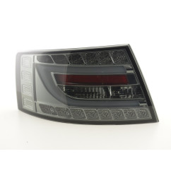 Kit feux arrières à LED Audi A6 Limo (4F) 04-08 noir 