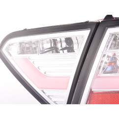 Feux arrières LED Lightbar Audi A5 8T Coupe / Sportback 07-11 chrome 