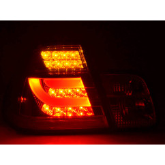 Kit feux arrières LED BMW Série 3 E46 Limo 02-05 rouge / clair 