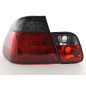 Kit feux arrières LED BMW Série 3 E46 Limo 02-05 rouge / noir Kit feux arrières LED BMW Série 3 E46 Limo 02-05 rouge / noir