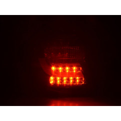 Jeu de feux arrière à LED BMW Série 1 E87 / E81 3/5 portes. 04-06 noir 