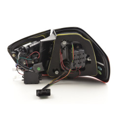 Kit feux arrière LED BMW Série 3 E90 Limo 05-08 rouge / noir 