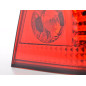 Kit feux arrières LED BMW Série 5 E60 berline 08-09 rouge / clair Kit feux arrières LED BMW Série 5 E60 berline 08-09 rouge / clair