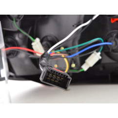 Kit feux arrières LED BMW Série 5 E60 berline 08-09 rouge / clair 